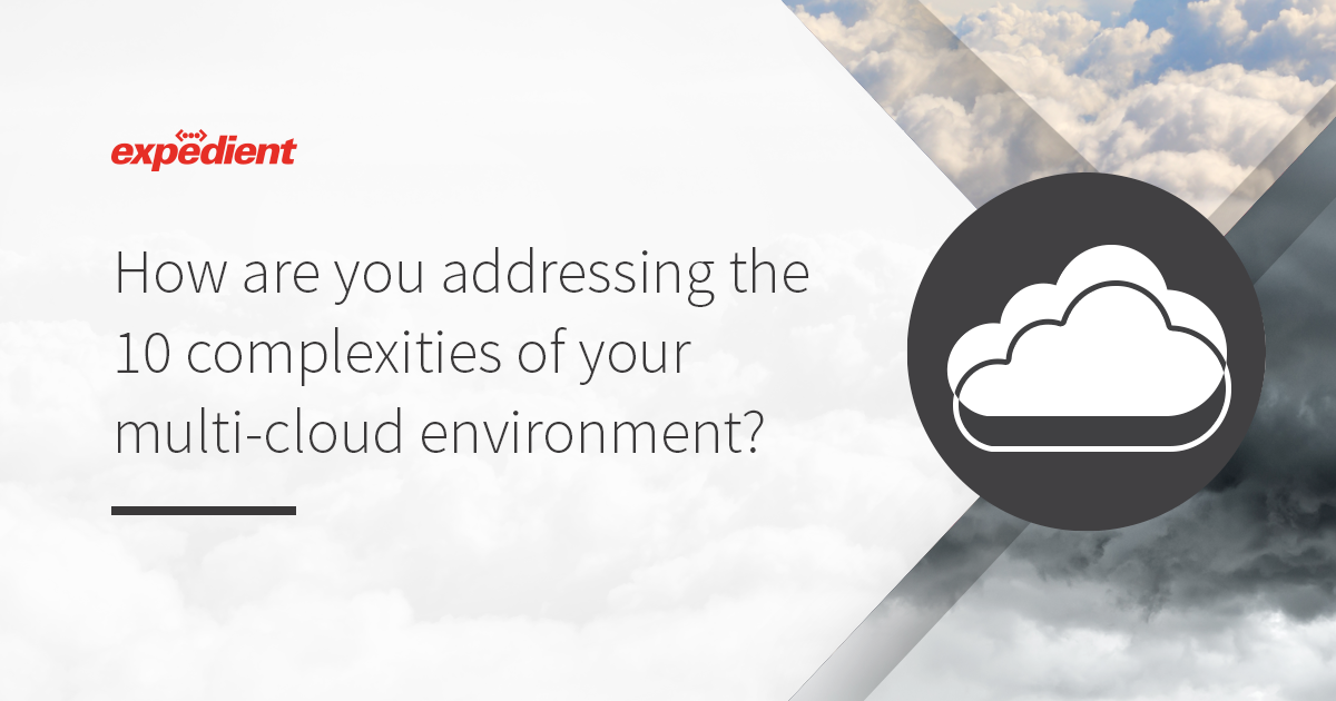 How are you addressing the 10 complexities of your multi-cloud environment?